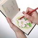 thumbnail image 4 of Libreta Dibujo Hahnemuhle Roja 140gr 80h A5 14x21cm Vertical, 4 of 4