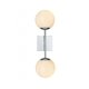 thumbnail image 1 of Aplique de Pared Living District Neri 15 cm Cromo con Pantalla Blanca, 1 of 9