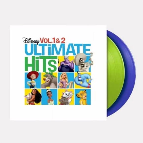Vinilo Disney Ultimate Hits 2LP Verde y Azul