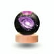 thumbnail image 1 of Lampara Bola De Cristal LED RGB Colores Galaxia, 1 of 3