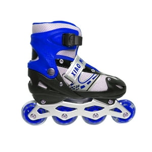 Frc - Patines En Linea Para Niños Ajustables Azul S