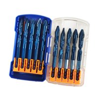 Ioensy - Juego De Brocas Excéntricas De Cabeza Torcida De Aleación Resistente Al Desgaste Rápido Para Hormigón, 10 Piezas, 10 Mm