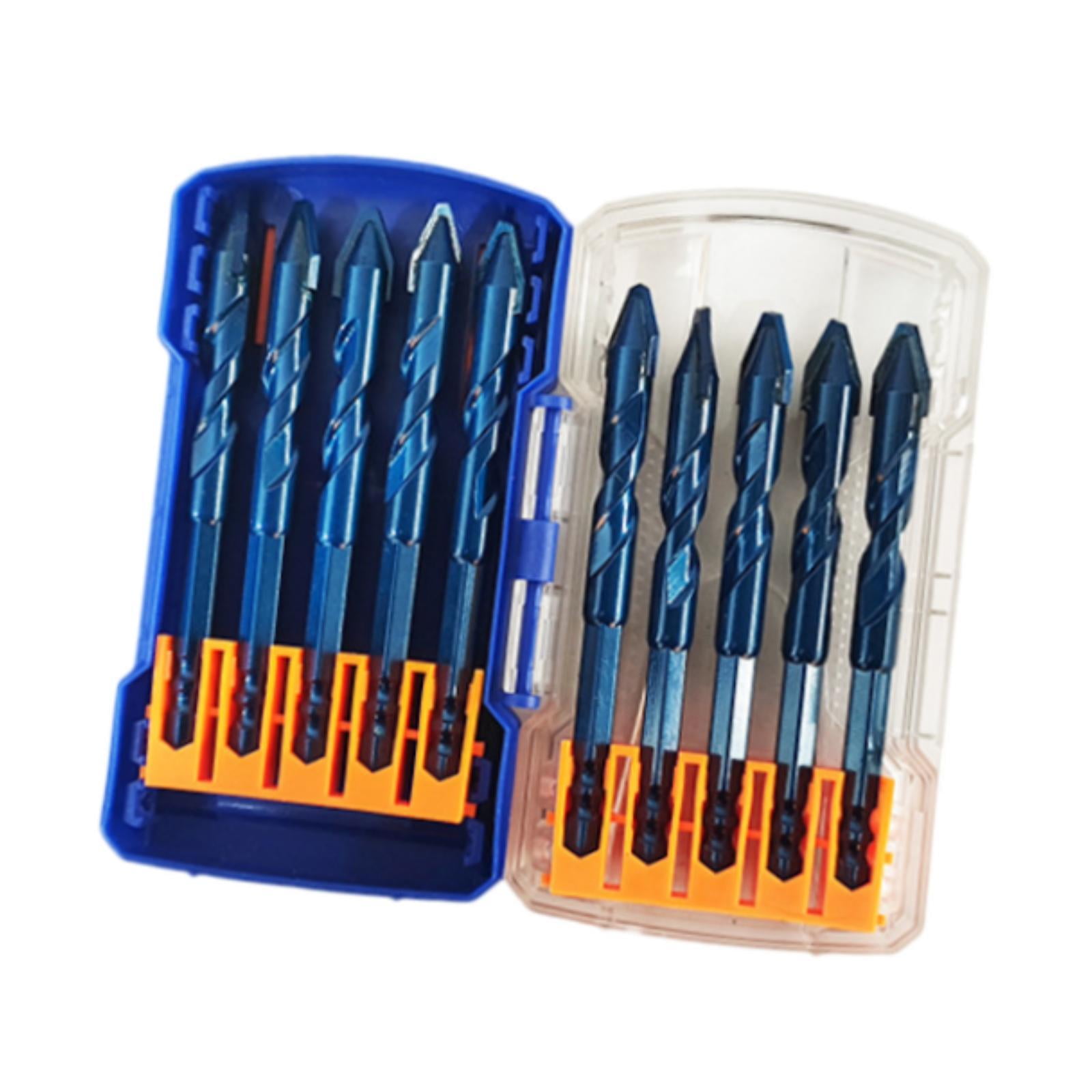 Ioensy - Juego De Brocas Excéntricas De Cabeza Torcida De Aleación Resistente Al Desgaste Rápido Para Hormigón, 10 Piezas, 10 Mm