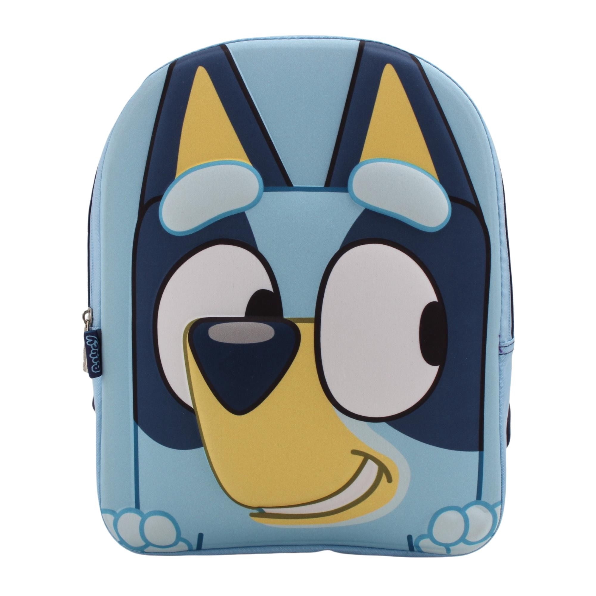Mochila Infantil 3D Face Bluey
