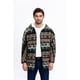 thumbnail image 1 of Chaqueta Hombre Polerón Étnico Forro Interior Piel Cierre 7570, 1 of 4