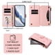 thumbnail image 5 of Funda Cartera Mariposa para [iPhone 15 Plus] con Soporte y Cremallera Rosa, 5 of 6