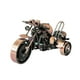 thumbnail image 2 of Figura Decorativa De Motocicleta De Tres Ruedas De Metal, Estatua Decorativa Para Amantes De Las Motocicletas, Color Rojo, 2 of 5
