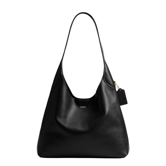 Bolso de Hombro Coach Brooklyn Cuero Natural Grano 34 cm