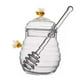 thumbnail image 1 of Contenedor De Almacenamiento De Miel Con Cucharón Y Tapa Honey Pot Para Jarabe De Oficina En Casa, 1 of 5