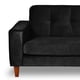thumbnail image 2 of Sofa Salerno 2c Tela Velvet Negro, 2 of 3