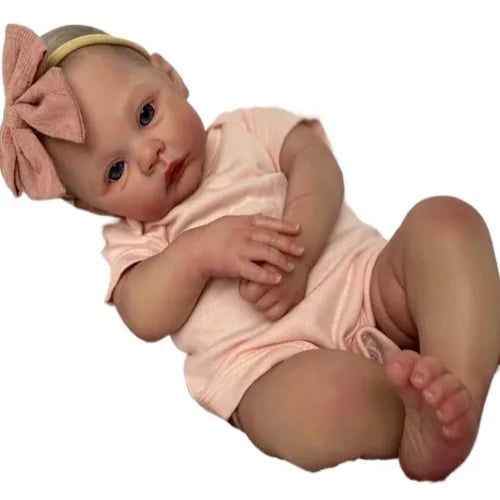 Genérico - Muñecas Reborn De Silicona Completo Se Puede Bañar 49cm