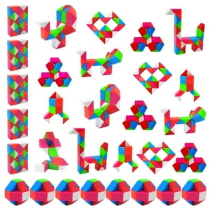 Puzles Party Favors Aubrogo Fidgets Con Forma De Serpiente Para Niños, 30 Unidades