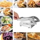 thumbnail image 5 of Cortador De Papas Fritas Acero Inoxidable Cuchillas Intercambiables Picador De Papas Manual Bastones Maquina Cocina FIGOIMPORT, 5 of 11