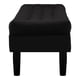 thumbnail image 3 of Banqueta Wood 2c Felpa 00 Negro, 3 of 4