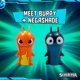 thumbnail image 3 of Minifiguritas coleccionables SLUGTERRA Burpy & Nega Shade, paquete de 2, 3 of 6