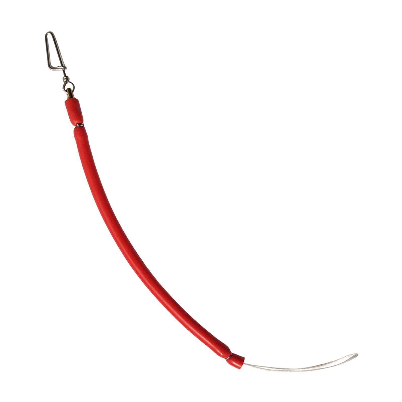 Magideal - Cuerda Elástica Para Pesca Submarina Cuerda Elástica Para Pesca Submarina Para Evitar La Pérdida De Capturas Bungee De Lanza Equipo Para Rafting Canoa Rojo