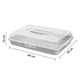 thumbnail image 2 of Caja Porta Alimentos Rectangular Gris, 2 of 3