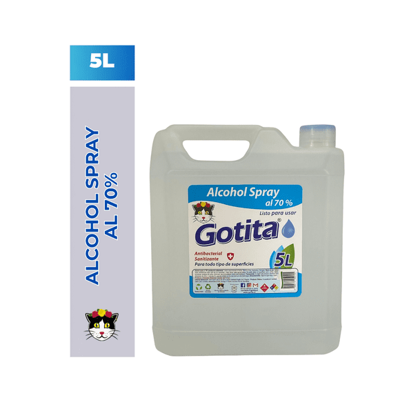 Alcohol spray 70% 5l