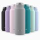 thumbnail image 1 of Botella de agua Ello Cooper de acero inoxidable de 1,2 L con color gris pajizo, 1 of 7