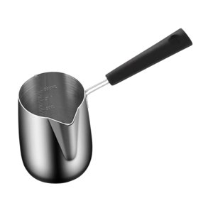 Bothyi - Pequeña Cacerola Cafetera Turca Para Quemar Aceite Calentar Leche Hacer Salsas 350 Ml