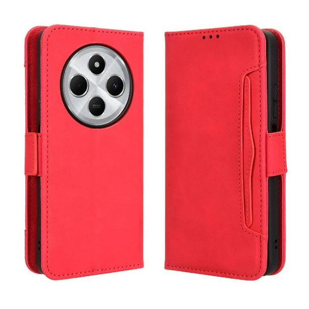 Funda Tipo Billetera FOXDOCK para Xiaomi Redmi 14C 4G – Tapa Flip con Tarjetero