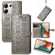 thumbnail image 4 of Funda Cartera FOXDOCK para Xiaomi Redmi Note 13 4G , Flip PU con Relieve de Gatos y Perros, Tarjetero y Soporte, 4 of 6