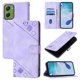 thumbnail image 1 of Funda Cartera para Motorola Moto G06 4G con Soporte y Ranuras, Resistente a Golpes y Rayones Morado, 1 of 6