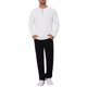 thumbnail image 2 of INSPIRE CHIC Camisetas Henley de Manga Larga para Hombre, Camiseta Básica de Manga Larga, Talla 3XL, Blanca, 2 of 6
