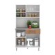 thumbnail image 3 of Mueble Cocina 6 Puertas Blanco - Almendra, 3 of 3