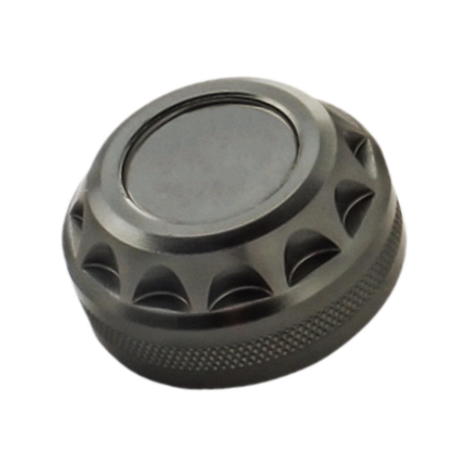 Magideal - Tapa De Perilla De Carrete Giratorio, Mango De Carrete De Pesca, Resistente, Práctico, Diy, Protector Portátil De Aleación De Aluminio, Mango De Pesca