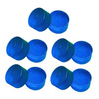 Magideal - 10 Piezas De Repuesto De Punta De Salto De Rotura, Piezas Duras De Acrílico, Accesorios De Reparación, Punta De Taco De Billar Para Jugadores De Billa Azul