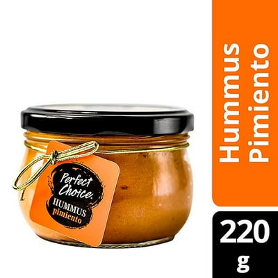Dip Hummus Pimiento Piquillo 220 Gr Perfect Choice
