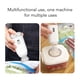 thumbnail image 3 of Bomba de bolsa de vacío automática, bomba de mano recargable USB Mini bomba de aire, bolsas de almacenamiento de vacío de viaje Bolsas de ahorro de espacio Bolsas de alimentos al vacío (blan, 3 of 3