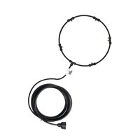 Magideal - Kit De Refrigeración De Ventilador De Sistema De Nebulización Para Exteriores, Ventiladores De Agua Diy, Rociador De Niebla De Agua Con 5 Boquillas De , 8 Cm Ee. Uu.