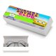 thumbnail image 5 of Rimas Infantiles Estuche Rígido para Gafas de Cuero PU Protector con Forro de Felpa Premium Suave para Hombres y Mujeres, 5 of 6