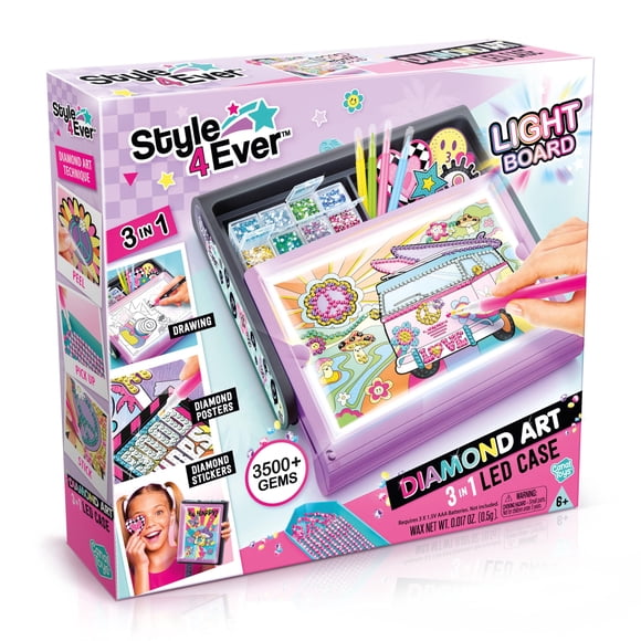 Estudio de arte Canal Toys Style 4 Ever estuche LED 3 en 1