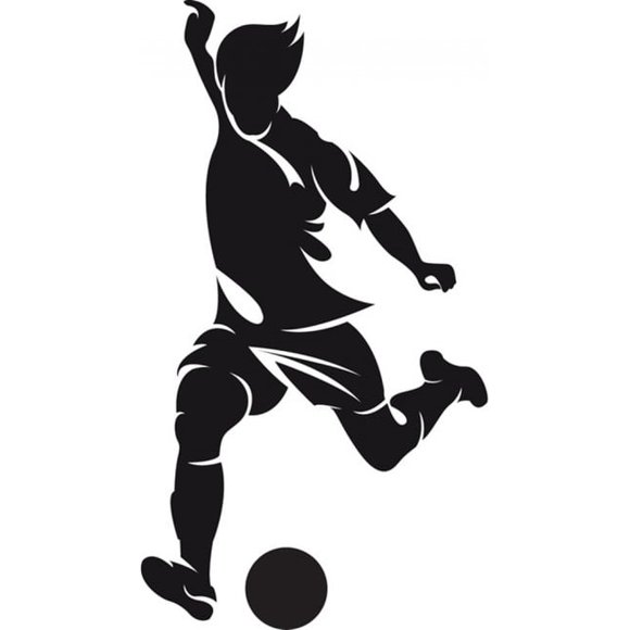 Decomural Football Player Striker WS-17642