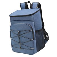 Magideal - Mochila Térmica Bolsa De Cerveza Bolsa Térmica Aislada Bolsa Térmica Portátil Mochila De Almuerzo Bolsa Térmica De Bolsillo De Malla Bolsa Térmica De Azul
