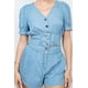 thumbnail image 5 of Conjunto Top Y Shorts Denim Botones Al Frente, 5 of 7