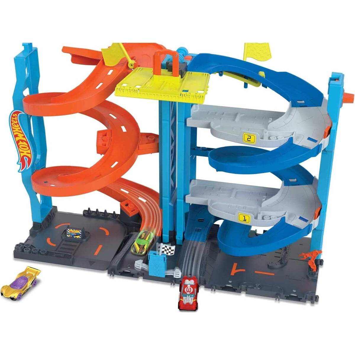 Pista Hot Wheels City Torre De Carrera 2en1 Con Auto