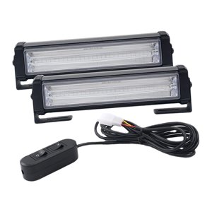 Magideal - Luz Estroboscópica De Emergencia, Barra De Luces De Asesor De Tráfico, Luz De Advertencia De Luz Intermitente Duradera Para Camioneta, Camión, Coche Rojo Azul