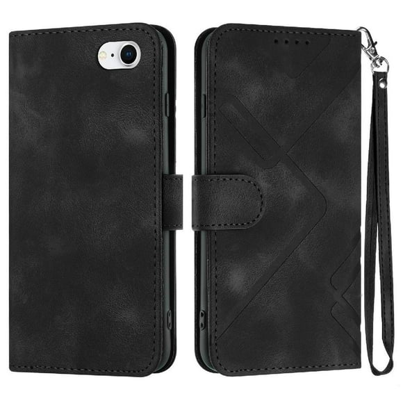 Funda FOXDOCK para iPhone 7/8/SE 2020 – Tipo libro con soporte, billetera, correa y diseño elegante