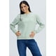 thumbnail image 2 of Polerón Mujer Oversize Bordado Verde Agua, 2 of 4
