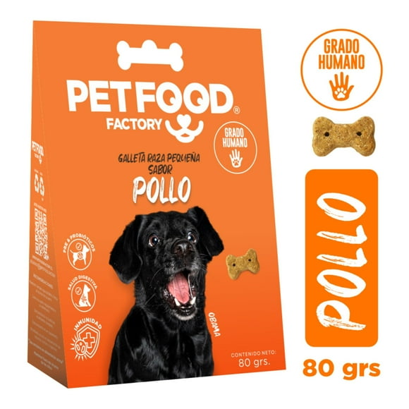 Galleta Perro Adulto Raza Pequeña Pollo, g