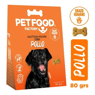 Galleta Perro Adulto Raza Pequeña Pollo G Pet Food Factory