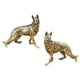 thumbnail image 2 of Estatuilla De Perro De Latón, Decoración Retro, Figuras De Perros Para Estante De Libros, Escritorio, Hotel, 2 of 3