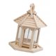 thumbnail image 2 of Comedero Para Pájaros De Madera Colgante Decoración De Jardín 21x26cm, 2 of 5
