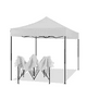 thumbnail image 2 of Lona Oxford Engomada para Toldo Plegable 2x2 mts Blanco Impermeable, 2 of 2