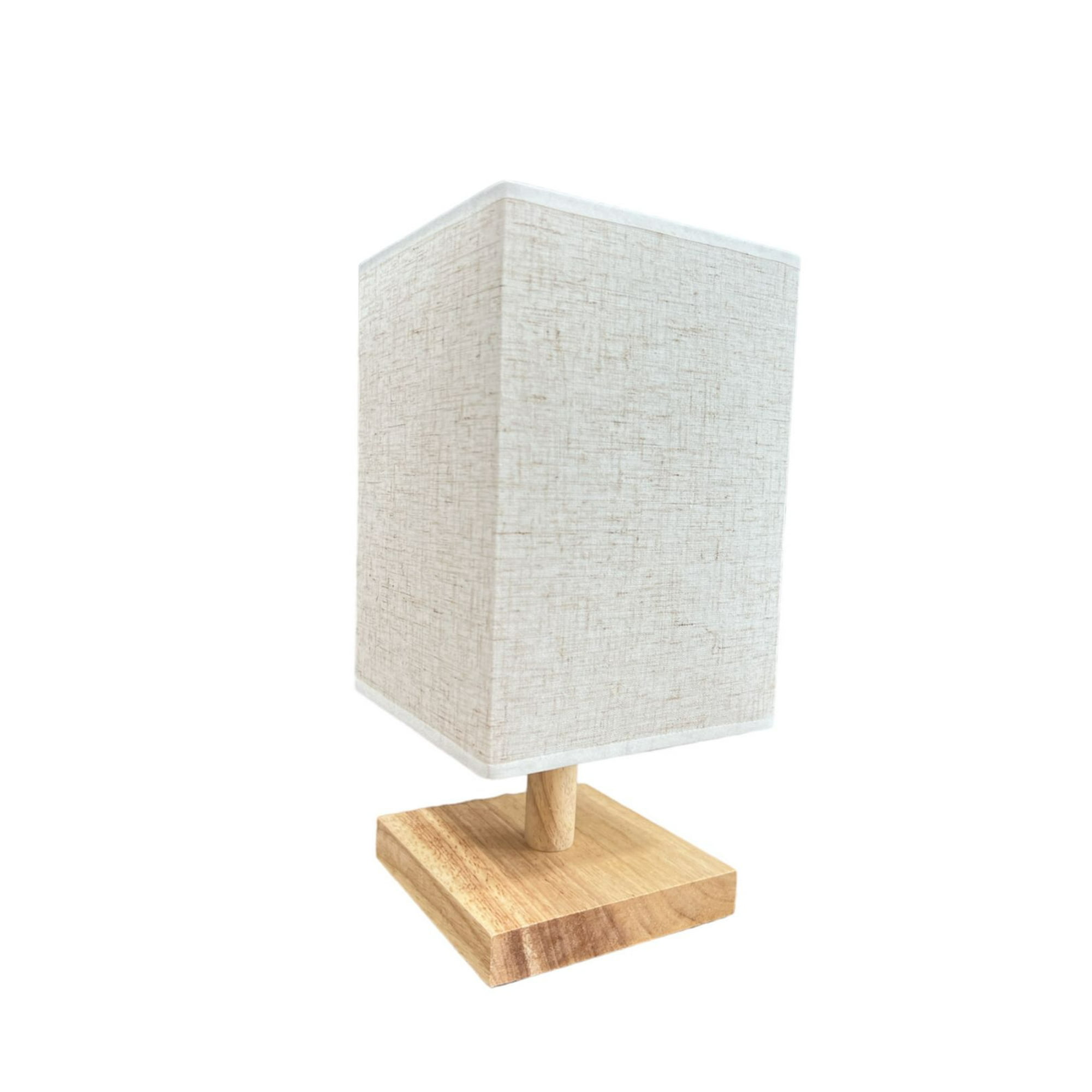 Oem - Lampara De Velador Lampara De Mesa Diseño Cuadrado B