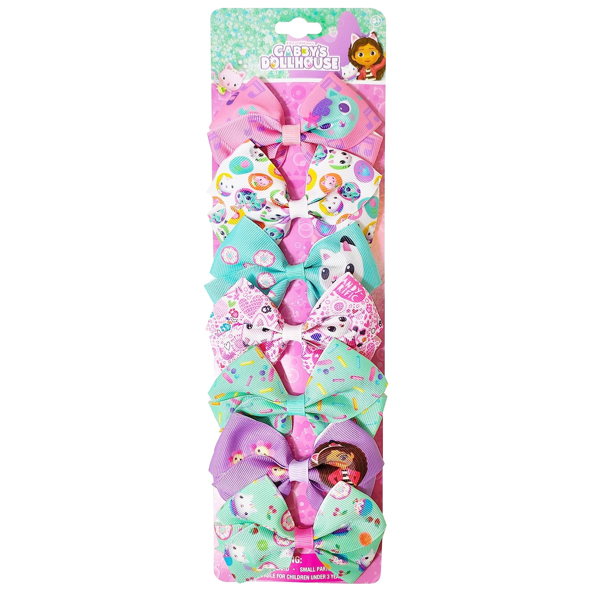 Set De Regalo De Accesorios Para El Cabello Luv Her Gabby's Dollhouse, 7 Unidades